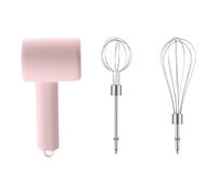 Fouet à main sans fil en acier inoxydable avec poignée ergonomique - Batteur à œufs pratique - Accessoires de cuisine - Batteur à œufs électrique