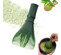 Fouet à matcha de qualité professionnelle - Mélangeur à matcha réutilisable, fouet en poudre pour thé vert, fouet compact pour matcha