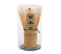 Fouet à matcha en bambou doré fait à la main, mélangeur traditionnel japonais Chasen - Fouet en bambou biologique durable et durable