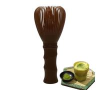 Fouet à Matcha - Mélangeur pour Thé Vert | Poudre de Matcha à Brosser | Outil Traditionnel de Cérémonie Japonaise du Thé, Agitateur en Résine PP, Design Démontable Portable, Nettoyage Facile, Vert Noi