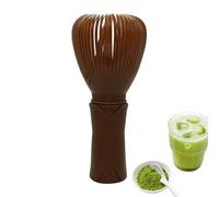 Fouet à matcha traditionnel réutilisable en résine PP | Passe au lave-vaisselle | Fouet mélangeur facile à nettoyer | Mélangeur à thé | Mousseur à matcha Gadget de cuisine pour thé en poudre