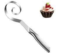 Fouet à pâte danois sans couture en acier inoxydable pour pain au levain, pizza, pâtisserie et pâte à gâteau, facile à nettoyer, passe au lave-vaisselle (1 pièce)