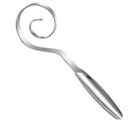 Fouet à pâte en acier inoxydable, multi-usages, sans couture, en forme de spirale, avec poignée confortable, pour la cuisine à domicile, la cuisson du pain au levain
