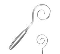 Fouet à pâte, outil de cuisine - Fouets danois en acier inoxydable avec poignée ergonomique, cuisson robuste pour un mélange, cuisson des œufs, pizza, pâtisserie, levains, cuisine maison