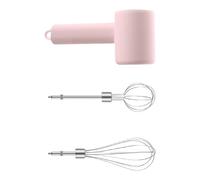 Fouet à poignée ergonomique pour la cuisson et la cuisson des œufs en acier inoxydable, batteur à œufs à prise confortable, fournitures de cuisine, mélangeur électrique avec fouet en acier inoxydable