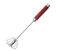 Fouet à pousser - Semi-fouet en acier inoxydable | Fouet à pousser à la main semi-automatique, mousseur à lait à main, batteur à œufs multifonctionnel pour mélanger, battre et mélanger