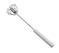 Fouet à œufs - Batteur à œufs en acier inoxydable, outil de battement portable durable, dispositif culinaire polyvalent | Batteur de cuisine pour faire mousser le lait chaud