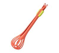 Fouet à œufs - Mini fouet manuel en nylon - Résistant à la chaleur et anti-adhésif - Avec poignée ergonomique pour battre les œufs, mélanger