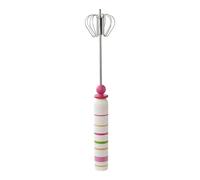 Fouet à œufs | Presse sans fil rotative avec poignée antidérapante | Agitateur à boisson - Outils de cuisson - Pour mélanger, fouetter, mélanger, mélanger, lait, boisson, crème, farine, sauce à la