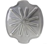 Fouet ABS TPR 6 fils pour batteur sur pied Rouge (transparent)