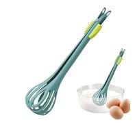 Fouet batteur à œufs, batteur à œufs multifonctionnel,Manuel des pinces de cuisine du mélangeur 2 en 1 Easy Whisk - Pinces à pour mélangeur à main, pinces de cuisson, fouet à œufs pour la cuisson, le