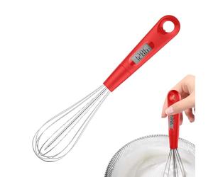 Fouet Batteur à Œufs | Thermomètre De Cuisine Manuel | Batteur Numérique pour Œufs et Outils pour Chocolat - pour Pâtisserie, Trempage, Mélange, Préparation de Repas, Usage