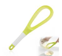 Fouet Cuisine Inox Professionnel, Twist Whisk, fouet plat et fouet ballon, Convient aux ustensiles de cuisine antiadhésifs, Silicone, Fouet pour Mélanger, Remuer la Pâte, Mousser, Fouetter, Vert