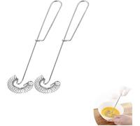 Fouet Cuisine - Printemps - Acier Inoxydable - 2pcs - Compatible Lave-Vaisselle - Léger et Durable