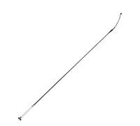 Fouet d'attelage pour cheval Zaldi Fusta Doma Blanc 120 cm