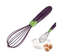 Fouet de cuisine pour mélange, fouet pour la cuisine, fouet ballon résistant à la chaleur, fouet en silicone, résistant aux rayures, poignée sûre, accessoire de cuisine pour pâtes et épices