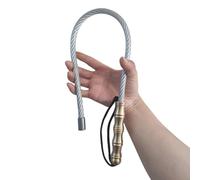 Fouet de défense pour l'extérieur, Brise-vitre, Fouet en Fil de Fer, Fouet Tactique, Outil de défense pour Voiture de Sport, Plusieurs styles-G12FR (03)
