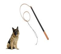 Fouet de dressage en cuir pour chien de taille moyenne et grande