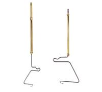 Fouet de finition 2 pièces en acier inoxydable et laiton for outil de montage de mouches