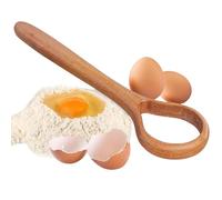 Fouet de pâte 12x3 pouces de levain en bois fouet manuel manuel pain pâte fouet labour-salon facile laver la pâte danoise fouet pour le mélange, les battements d'oeufs, la pâtisserie, la pâte à pâte