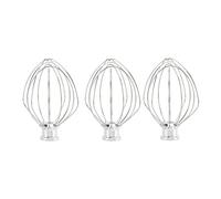 Fouet De Remplacement For Batteur Sur Socle À Tête Inclinable, Batteur À Fil K45WW For Œufs Et Crème Épaisse, 3 Pièces