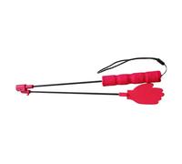 Fouet d'exercice rétractable avec poignée en silicone pour petits animaux de compagnie, utilisation en intérieur et en extérieur, fouet ergonomique pour dressage de chien