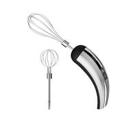 Fouet électrique - 18 x 5,5 cm Fouet électrique à main, mousseur à lait portable, mousseur à café en acier inoxydable | Batteur à œufs rechargeable avec 5 vitesses réglables pour la cuisine à la