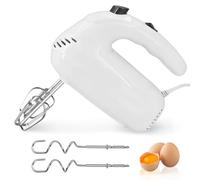 Fouet Electrique 200W, Batteur Electrique 5 Vitesses, Batteur Mixeur avec 4 Fouets, Batteurs à Main pour Œufs, Crème, Pâte, Petit Électroménager Cuisine