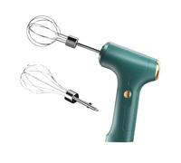 Fouet électrique - Batteur à main rechargeable | Mélangeur de cuisine en acier inoxydable 2 têtes, mélangeur œufs crème beurre fromage pâte cuisson dessert pâte préparation accessoires de cuisine
