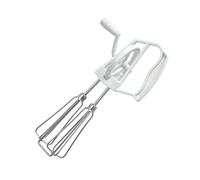Fouet en acier à poignée latérale, facile à entretenir, mélangeur de beurre et de crème pour les mains à Double extrémité, pour cuisinier et cafétéria, main pour la cuisine