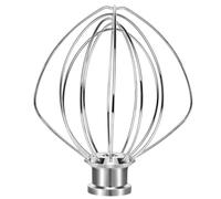 Fouet en Acier Inoxydable 4 5 Pelle Bol Robot de Cuisine K45WW 6 Fil Embout Fouet Ballon Fouet Œufs