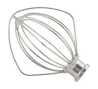 Fouet En Acier Inoxydable 5K452WW, Compatible Avec KitchenAid, Robot De Cuisine 5KSM90-5KSM185, Anti-éclaboussures