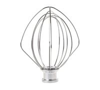 Fouet en acier inoxydable for batteur électrique, compatible avec le robot KitchenAid K45WW de 4,5 L. Convient comme accessoire cuisine