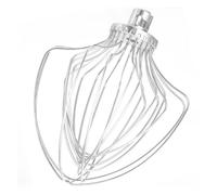Fouet en acier inoxydable for batteur électrique, compatible avec les modèles KitchenAid 7QT KN211W, KSM8990DP, KMS7586RSR, KMS7586PCA et KSM7589PFP