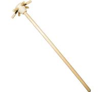 Fouet en bois - étoile 35 cm | Fouet manuel en bois | Fouet écologique pour œufs et pâtes | Ustensile de cuisine éco