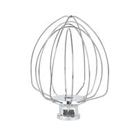 Fouet en fil d'acier K45WW, compatible avec le batteur à tête inclinable KitchenAid Artisan Series, bol de 4,5 litres et 6 fouets