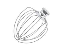 Fouet en fil d'acier K45WW, compatible avec le batteur à tête inclinable KitchenAid Artisan Series, bol de 4,5 litres et 6 fouets