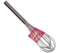 Metaltex Fouet 122830 Acier inoxydable manche plein 30 cm Argent