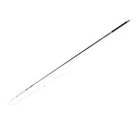 Fouet équitation d'attelage pour cheval Whip & Go Carbone Noir 170 cm