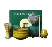 Fouet et bol à matcha, set de fouets pour matcha | Kit initial pour matcha avec bol à matcha de 5 pièces - Kit de préparation de matcha, pour matcha, fouet et bol pour matcha