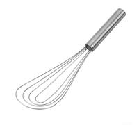 Fouet et grattoir manuel en acier inoxydable pour battre les œufs, mélanger et mélanger les sauces, design ergonomique pour une utilisation confortable et un nettoyage facile