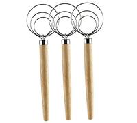 Fouet for mélanger, batteur à œufs manuel de cuisine, mélangeur 3 pièces for battre les, en spirale, portatif, accessoires mélange, pétrin pâte