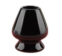 Fouet Matcha 1Pc, Support en Céramique pour Bambou Matcha Chasen pour Accessoires de Service à thé Chasen Stand (Noir)