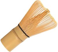 Fouet Matcha Bambou en bambou naturel Chasen traditionnel de 100 bâtons, Chasen Matcha Kit de Démarrage Traditionnel, Matcha Whisk, Matcha Accessoire Outil de brosse à poudre matcha