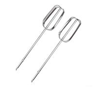 Fouet mélangeur en acier inoxydable HR3705 HR3700 en acier 304 léger en acier inoxydable 304 HR3700 Paire de baguettes mélangeuses légères argentées HR3705 Pièce de rechange ergonomique HR3700 29 g