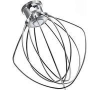 Fouet métallique pour mixeur KitchenAid à tête inclinable - Accessoire de remplacement - Agitateur de crème d'oeuf, fouet à la mayonnaise - Blanc d'oeuf