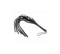 Fouet Mini Rouge KINK 28 cm - Accessoire de Plaisir Élégant et Précis, Taille 28 cm, Poids 0.038 Kg, Couleur Noir