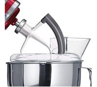 Fouet plat flexible pour accessoires KitchenAid, fouet en aluminium pour robot pâtissier KitchenAid 4,5-5 L