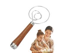 Fouet pour pâte à - Outil de fouet à - Outil à main - Ustensiles | Fouet de pétrissage pour boulanger, cuisine, pain, outils de cuisson en acier inoxydable, mélange rapide à la main