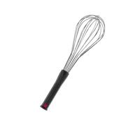 Fouet professionnel inox à blanc d'œufs - Poignée antidérapante, ergonomique - 8 brins inox - 35 cm - Haute qualité